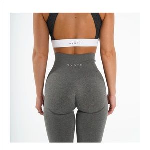 NVGTN khaki green seamless contour legging